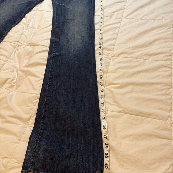 AG Anriano Goldschmied NWT womens Jeans Angel bootcut Dark wash size 26R - Picture 7 of 15